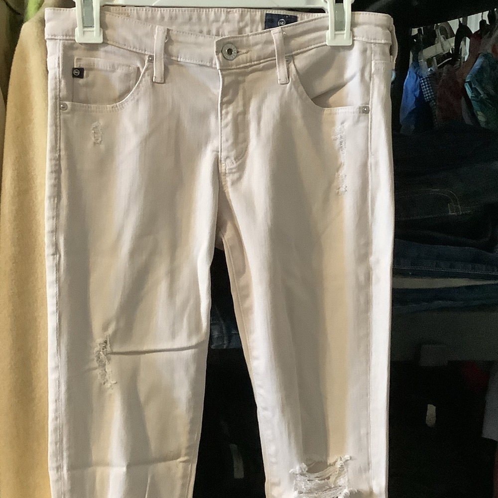 AG Adriano Goldschmied distressed jeans, 27R